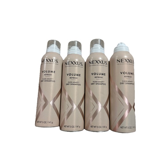 Nexxus Other - Nexxus Refresh Volume Dry Shampoo 5oz. Can, NEW! LOT OF 4. One Missing Cap